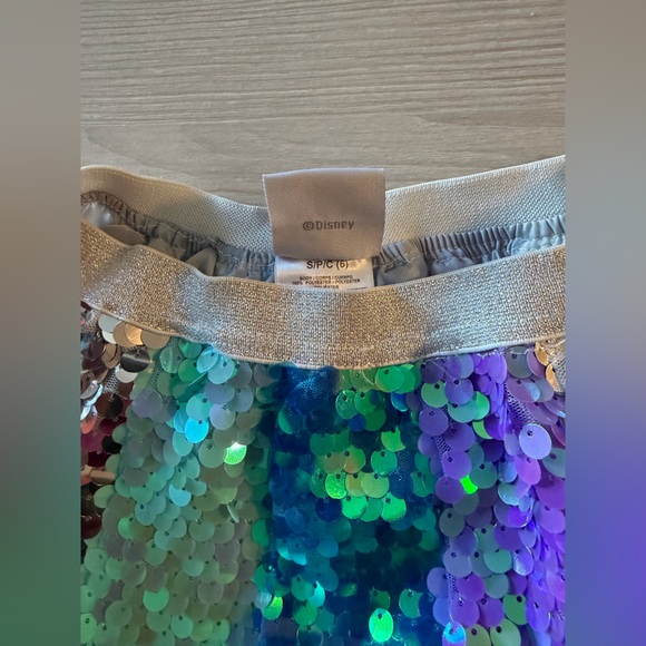 Disney Frozen Sequin Skirt with Blue and Purple Hues - Picture 5 of 6
